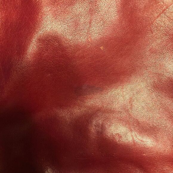 Paola Masi Made in Italy Red Leather Handbag - Picture 5 of 11